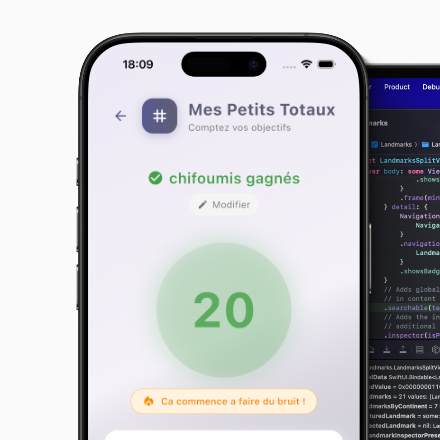 Mes Petits Totaux - App Flutter fil rouge du cours